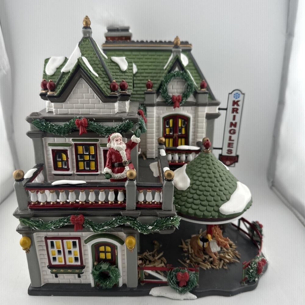 Dept 56 Original Snow Village Kringle's Korner Lighted Retired